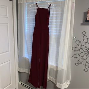 💕 LULUS MAROON JUMPSUIT 💕